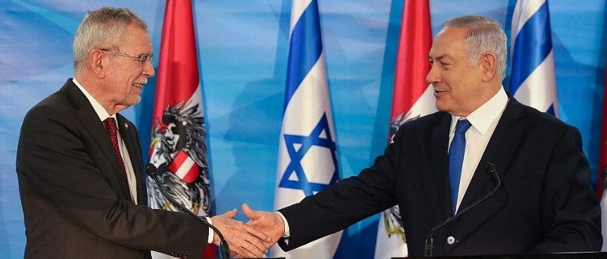 Osztrák államfő Izraelben: Bécs nem tűri az antiszemitizmust